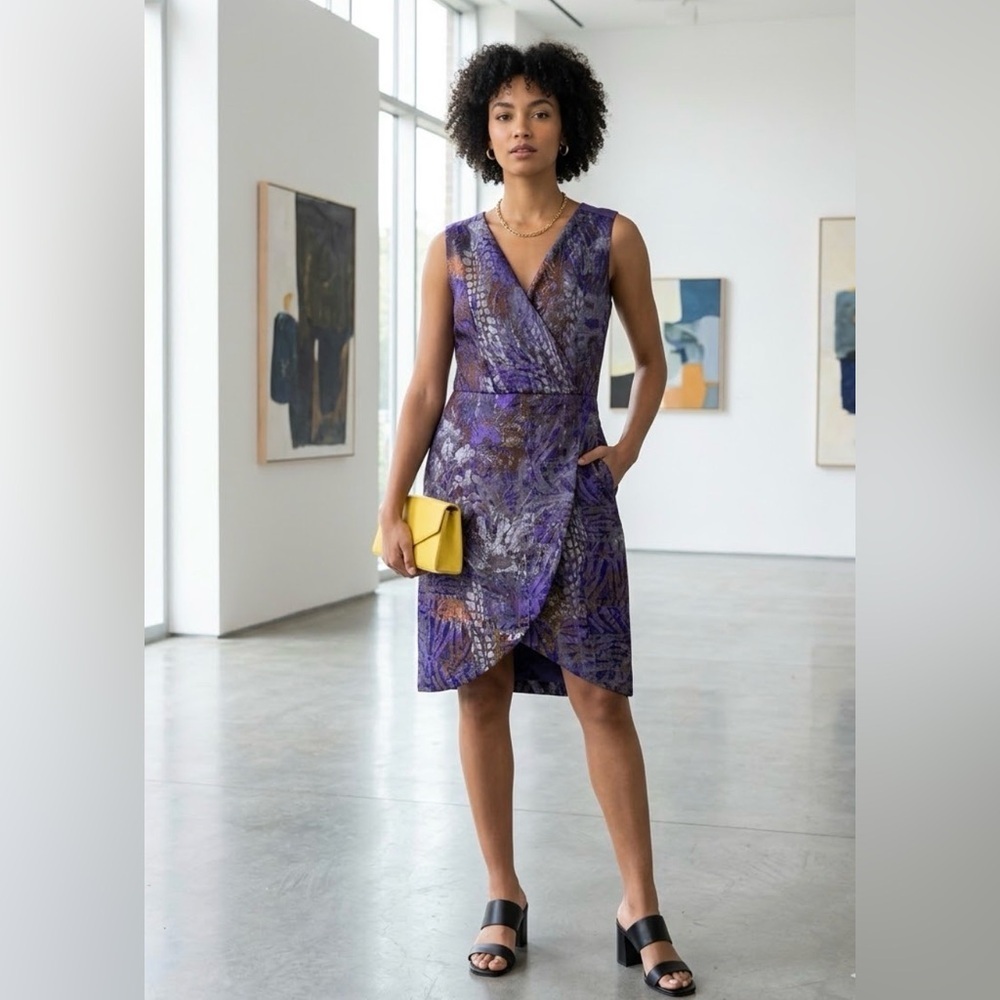 Samuel Dong Abstract Dress